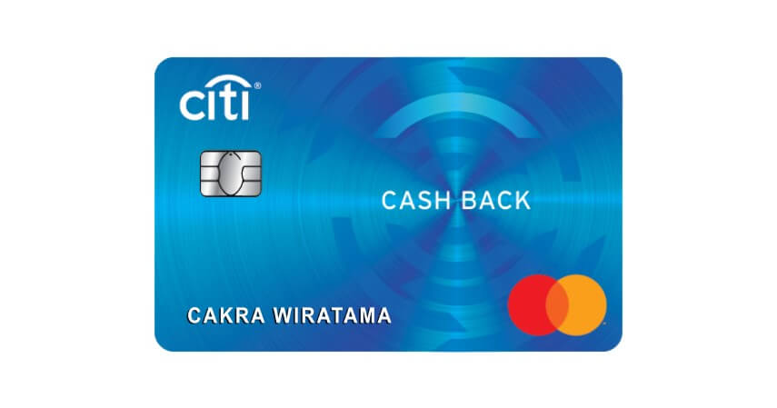 Citi Cash Back Card - 5 Kartu Kredit untuk Usia 17 Tahun