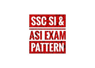 Ssc cpo si and asi examination pattern