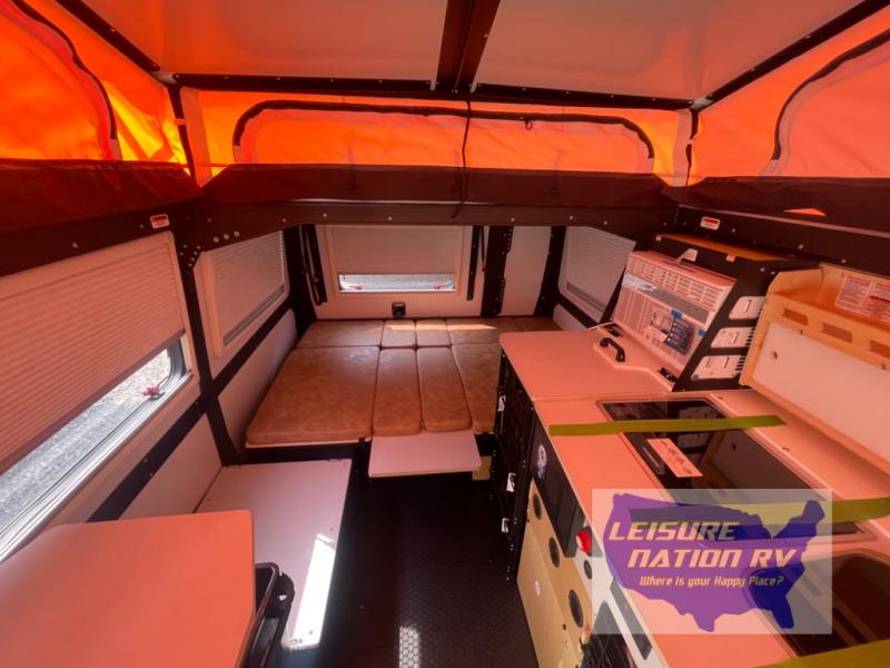 This interior is spacious and perfect for weekends at the campground.