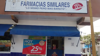 Farmacias Similares Av. Francisco Villa 624, Versalles, 48310 Puerto Vallarta, Jal. Mexico