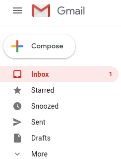 create a new email with gmail