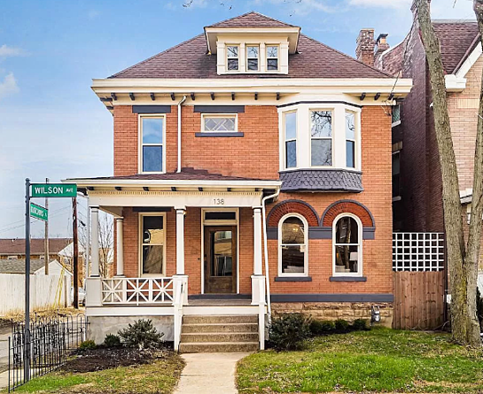 Historic home rehabbed in Columbus, OH.