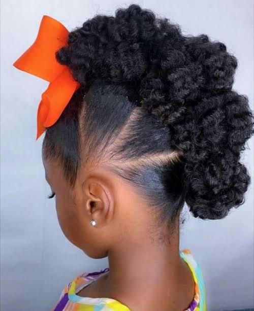 Fauxhawk Babygirl hairstyle
