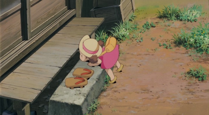 The pair of sandals in my neighbor totoro