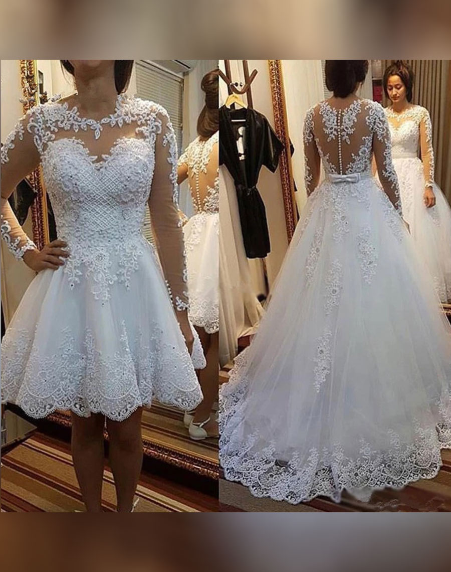 bridal gown