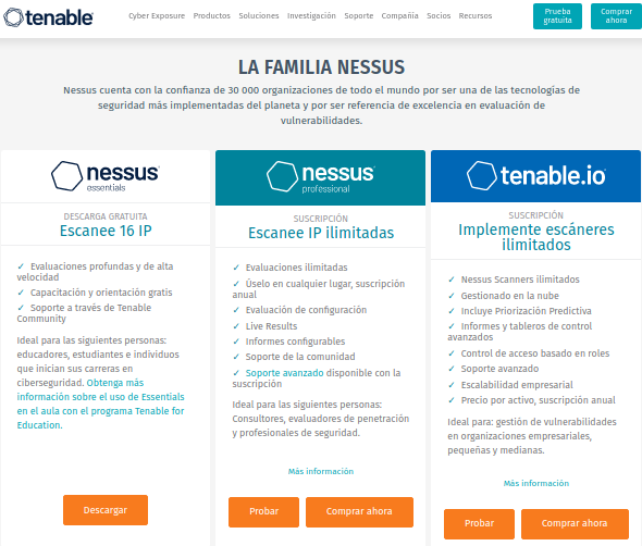 tenable-nessus-behackerpro-ciberseguridad