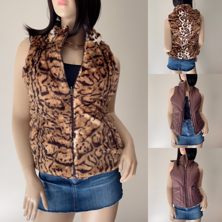 leopard print vest top uk