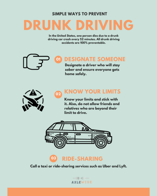 ways to prevent drinking and driving