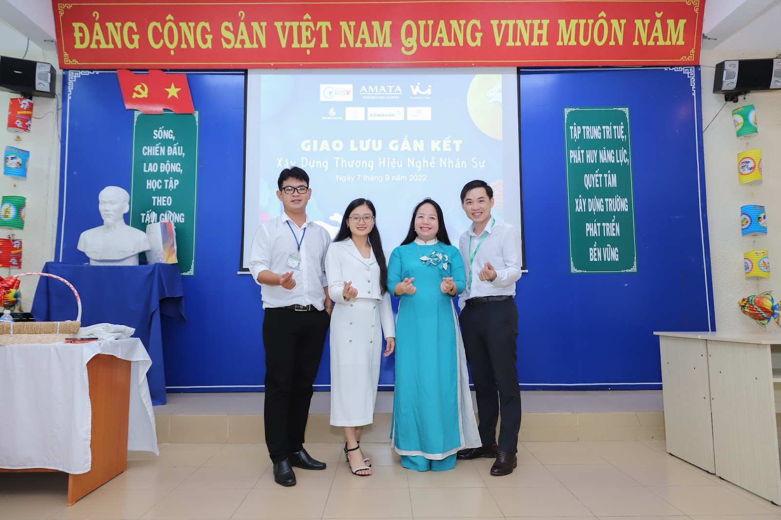 IDSV – NHÀ TÀI TRỢ VÀNG CHO WORKSHOP “X Y DỰNG THƯƠNG HIỆU NGHỀ NH N SỰ”
