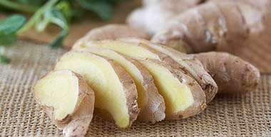 Ginger has many healthy benefits