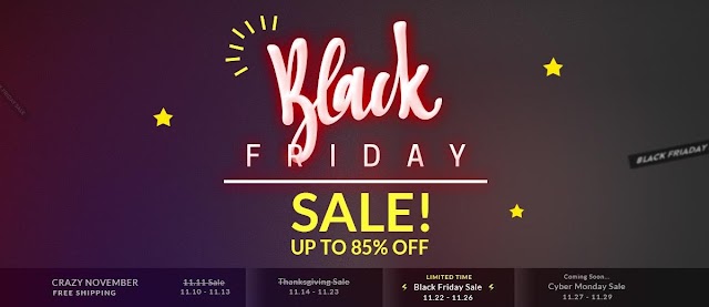 Dresslily Black Friday & Cyber Monday Sale