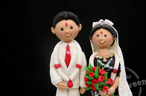 indian wedding cake topper