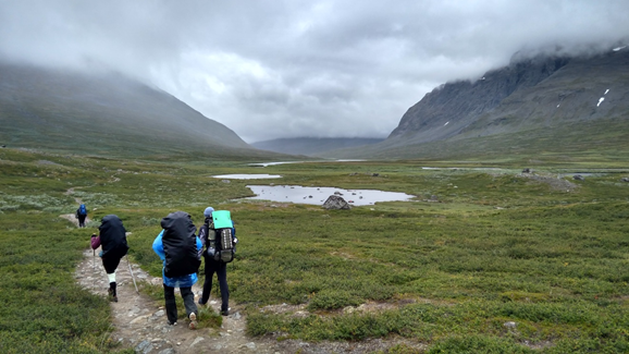 Пешеходный поход I к.с. по Сев. Швеции (нац. маршрут Kungsleden)