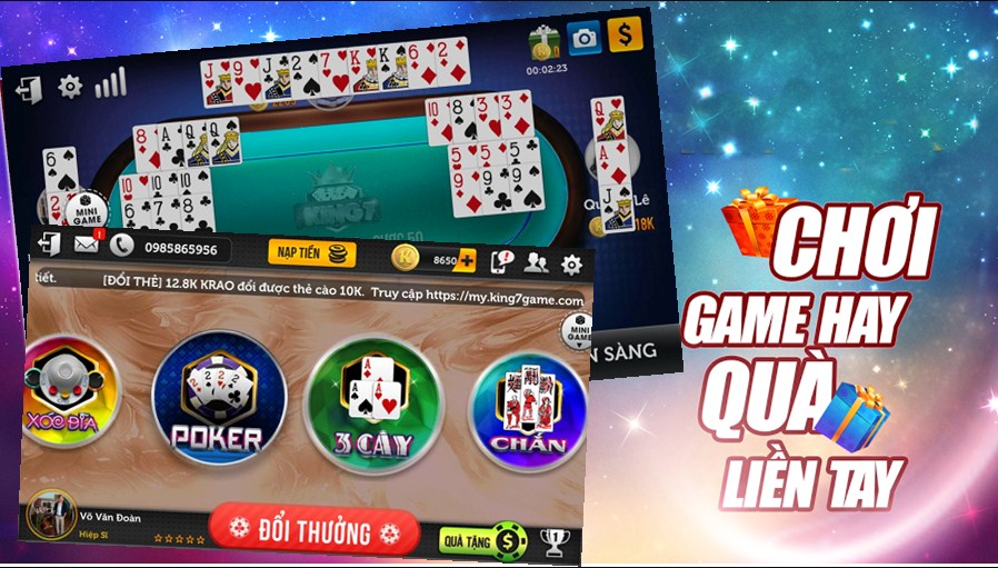 Tổng hợp những game bài đổi thưởng thẻ cào điện thoại được nhiều người chơi nhất hiện nay