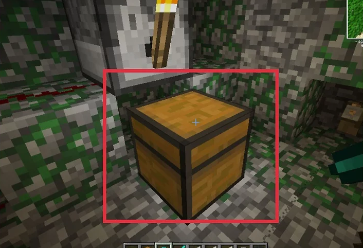 How to Make a Saddle in Minecraft_find chest