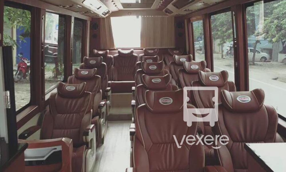 Nội thất xe Bảo Khang Limousine đi Bắc Giang từ Hà Nội
