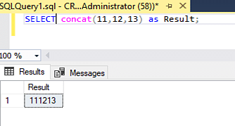 Aplikasi Concat SQL dalam Pengolahan Data Numerik
