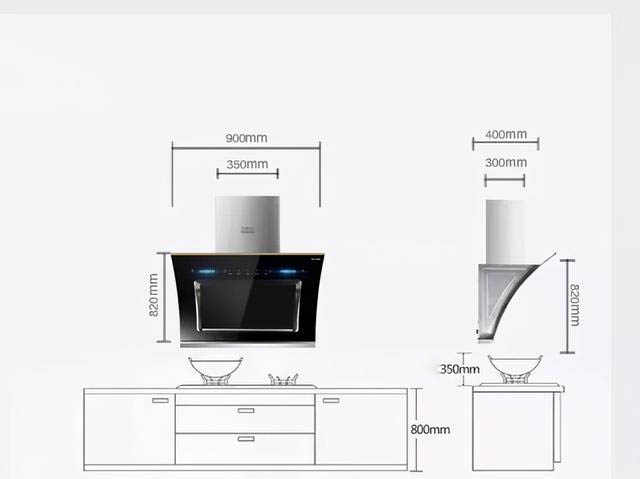 Do lắp đặt, vị trí của máy hút mùi quá cao