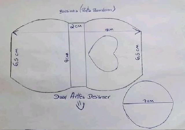 molde porta-bombom