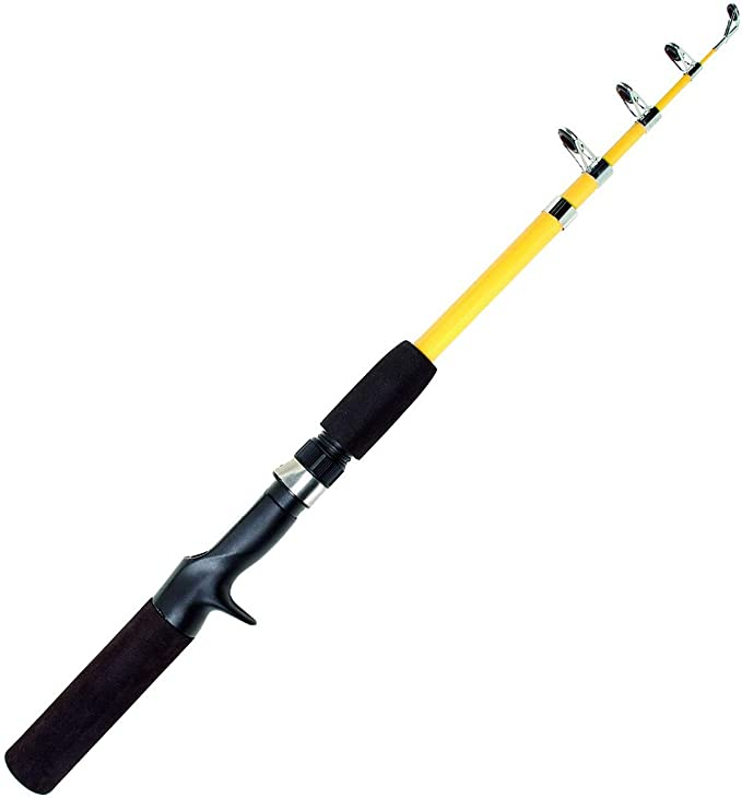 Eagle Claw Pack-IT Telescopic Spincast Rod - Best Spincast Rod For The Money