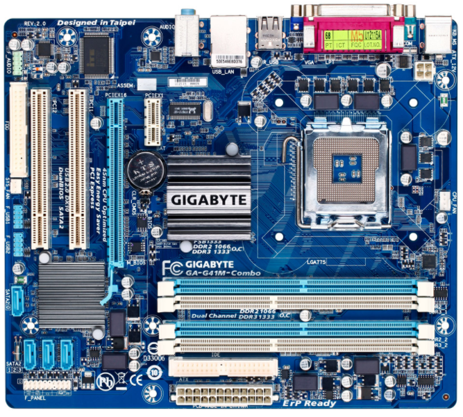 Gigabyte GA-G41M Combo Intel Motherboard
