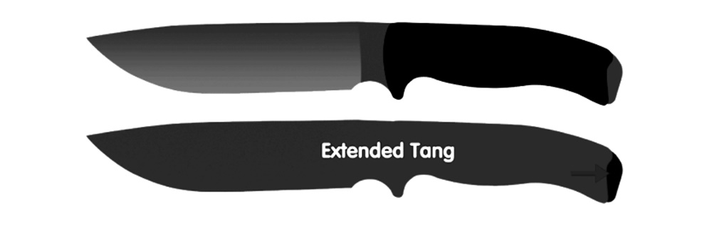 Extended tang
