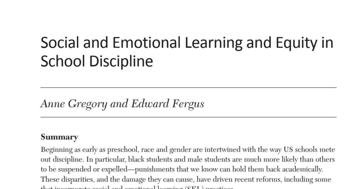 SEL and Equity by Gregory Read.pdf