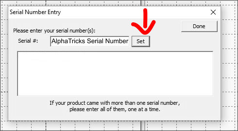 Serial number generator