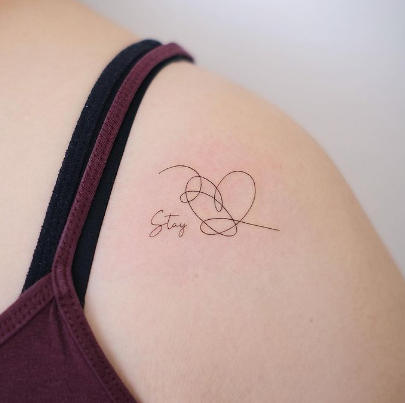 Stay Tiny Tattoos Women Minimalist