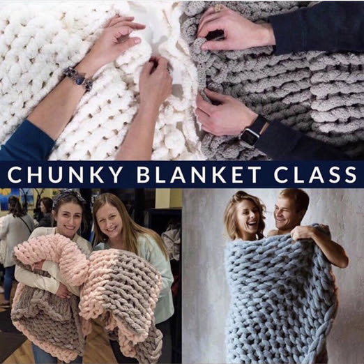  Pinot's Palette Apex Chunky Knit Blanket Class