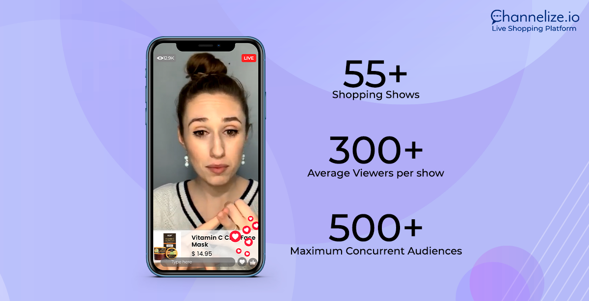 WOW Skin Science witnessing success with Channelize.io Live Stream Shopping Platform