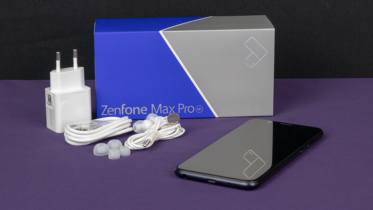 Смартфон ZenFone Max Pro (M1) 4G/64G (ZB602KL-4A085WW) DS Black