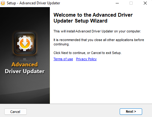 systweak advanced driver updater setup wizard