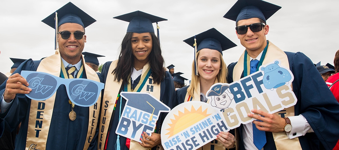 photo - GWSb Students at 2017 Commencement