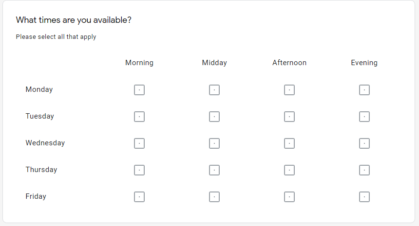 Printed Checkbox Detection