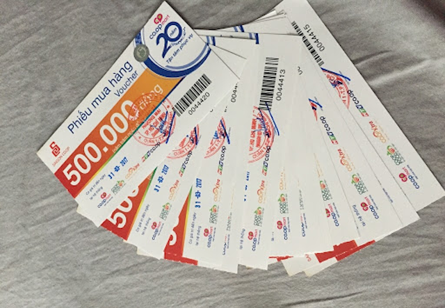Đơn vị thu voucher coopmart uy tín thường có quy trình thu mua phiếu chuyên nghiệp