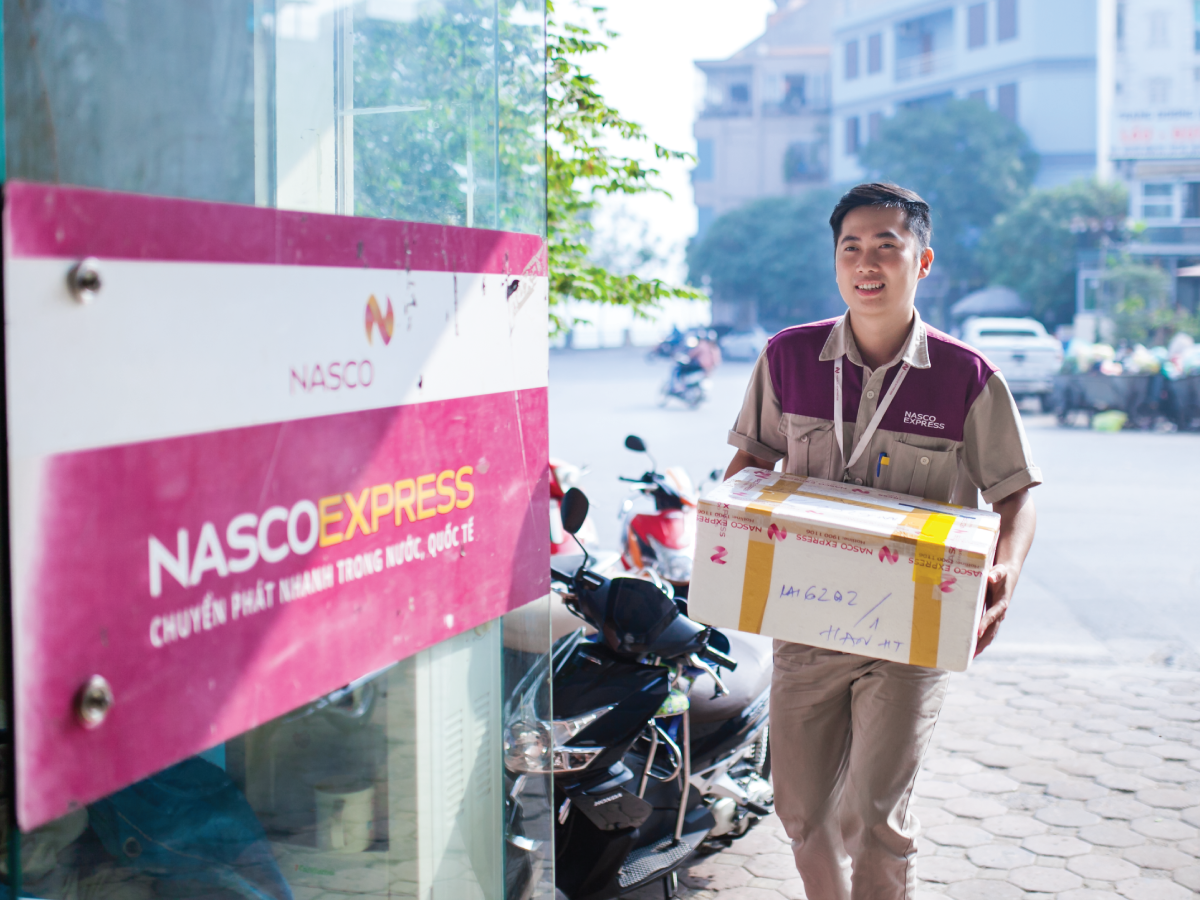 Nasco Express vận chuyển nhanh chóng, đảm bảo an toàn hàng hóa của khách hàng