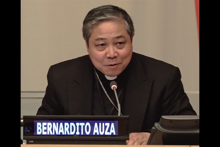 Archbishop Bernardito Auza ©Holy See Mission