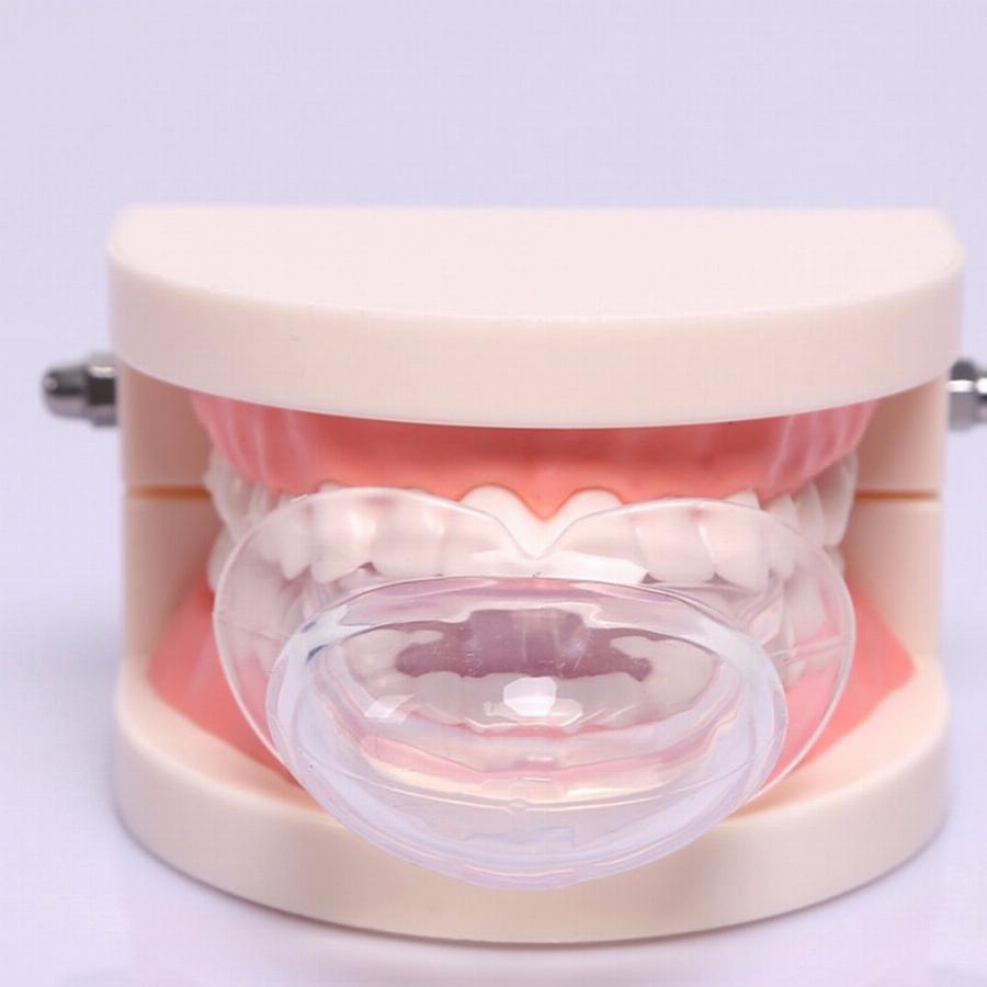 1Pcs Silicone Anti Snoring Tongue Retaining Device Snore Solution Sleep Breathing Apnea Night Guard Aid Stop Snore Sleeve