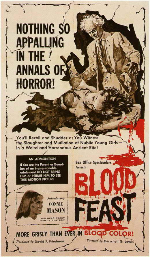 Image result for blood feast movie poster