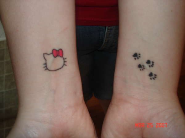 ลายสักคิตตี้เล็กๆ8