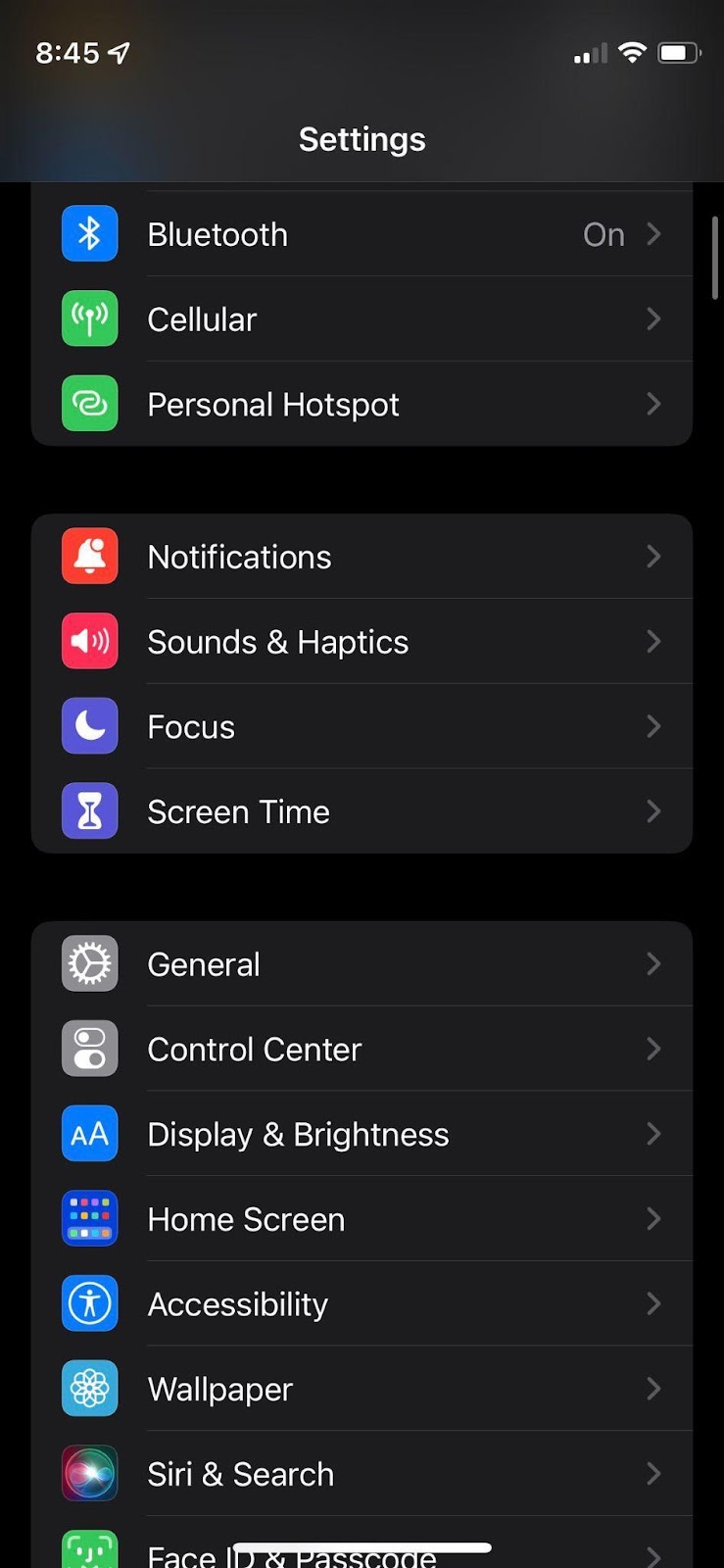 setting Do Not Disturb (DND) exceptions in iOS smartphones