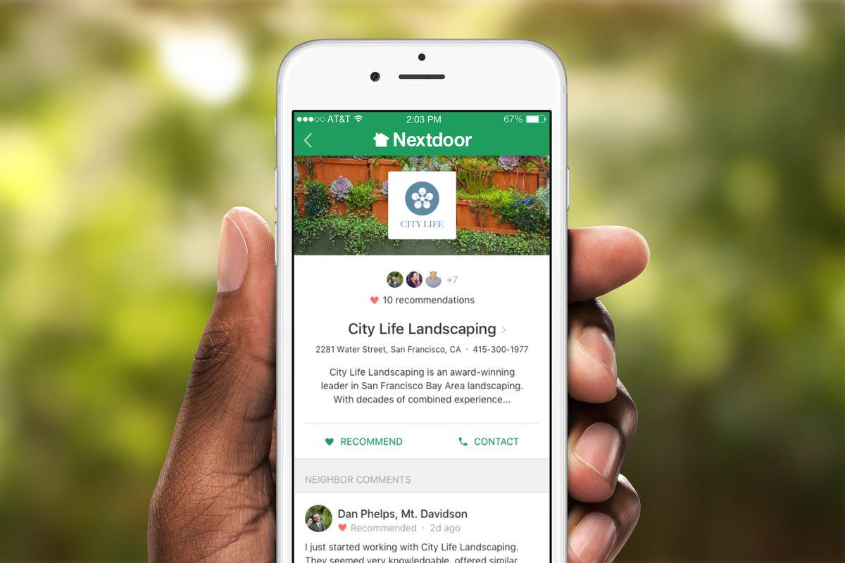 Nextdoor — a private, localized social network — is now used in over  100,000 US neighborhoods - The Verge