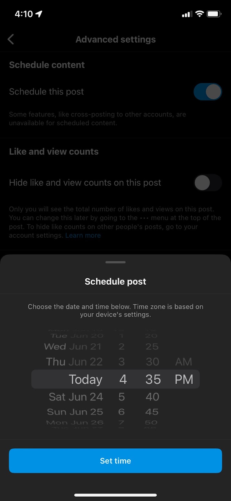 What Does Scheduled Content Mean On Instagram? 