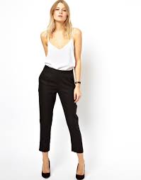 Image result for Outfits with cropped trousers