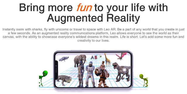 Leo AR-User-Facing Marketplace for 3D Objects