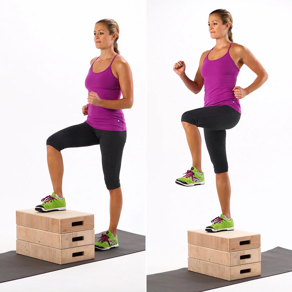 Skater Squats Alternatives Step-Up