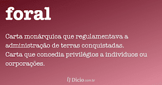 Foral - Dicio, Dicionário Online de Português