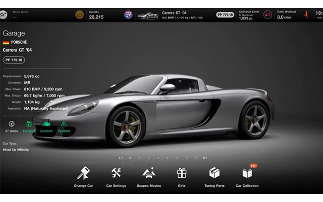 Image of the car in GT7