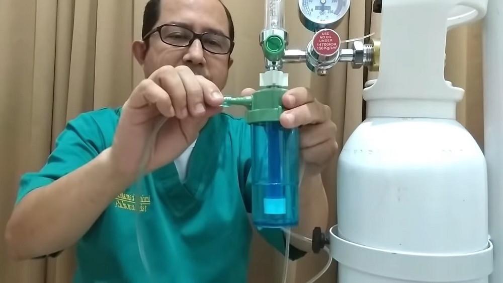 Cara Pakai Tabung Oksigen Saat Isolasi Mandiri di Rumah